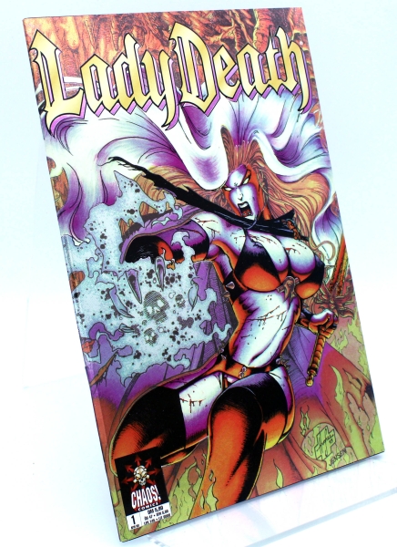 Lady Death Chromcover Comic Nr. 1: Der Tod steht ihr gut von Chaos! Comics Deutschland